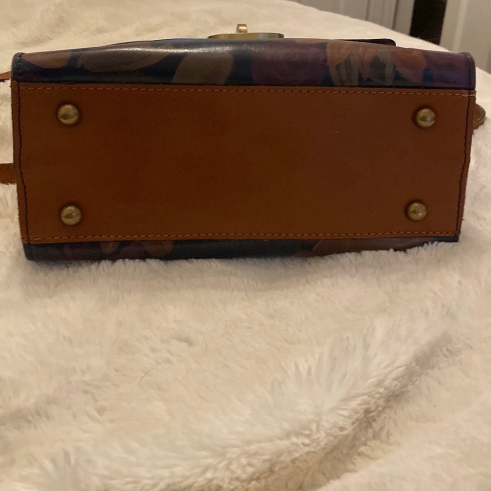 Patricia Nash Chauny Satchel purse UEC Peruvian painting collection - Picture 13 of 15